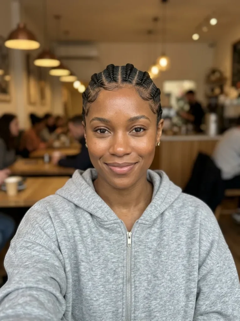 Symmetrical Cornrows