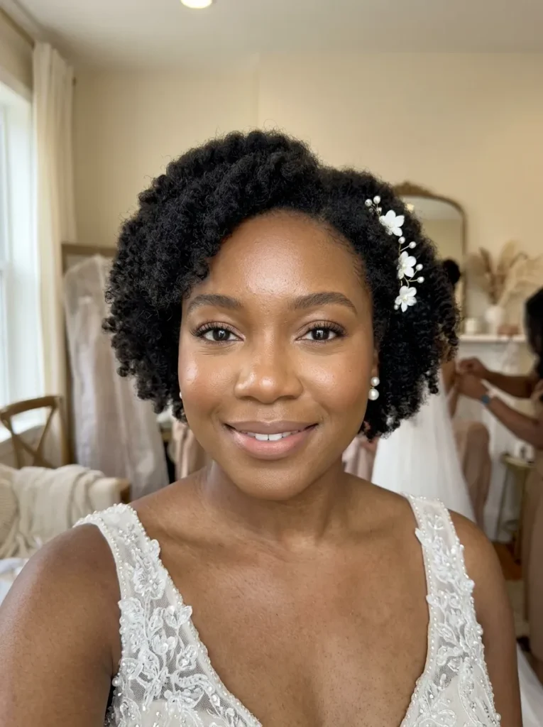 Textured Bridal Bob