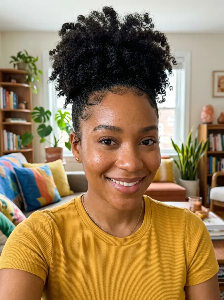 Textured High Puff