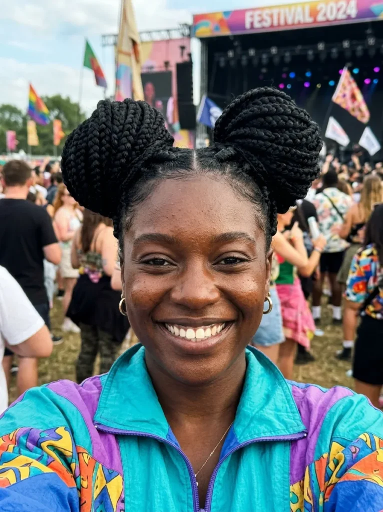 Thick Braided Space Buns