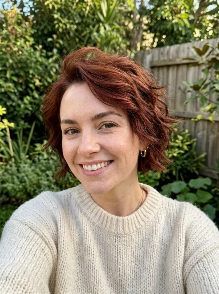 Tousled Auburn Bixie