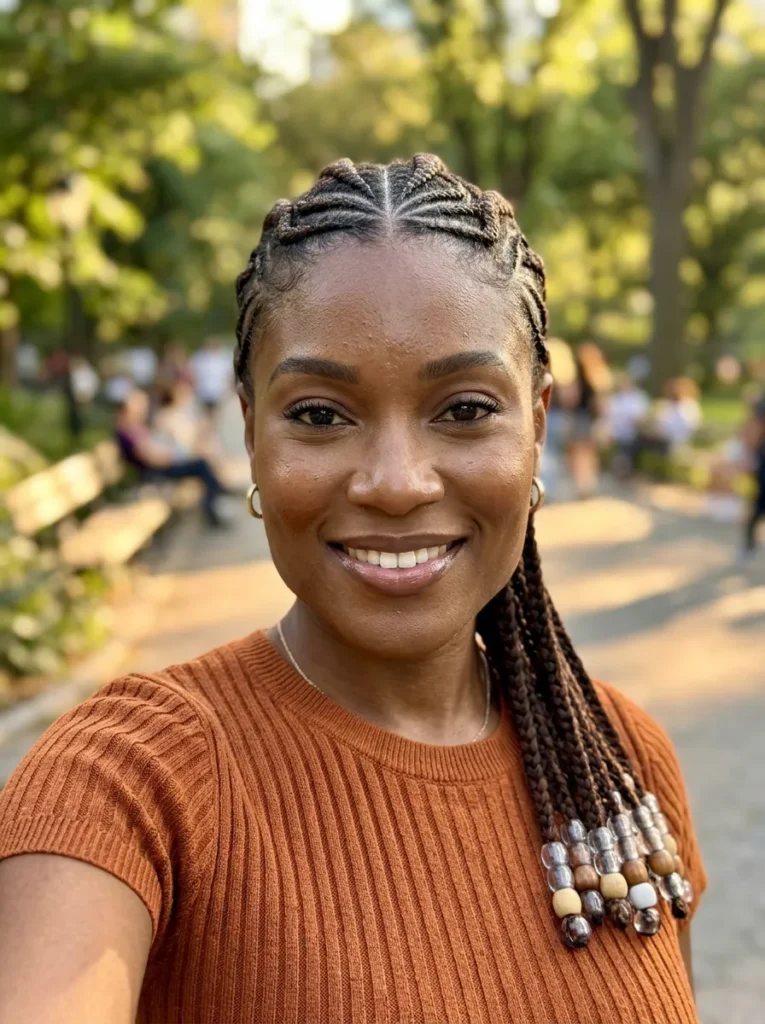 Tribal Braids With Beads