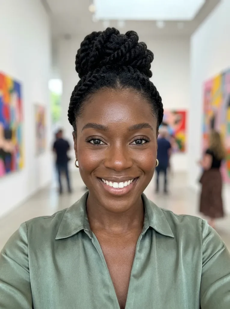 Two Strand Twist Updo
