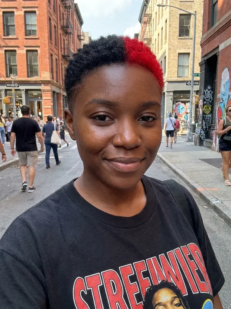 Two-Tone Split Dye