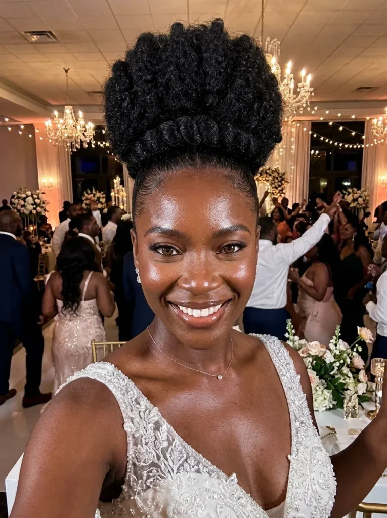 Voluminous High Ponytail