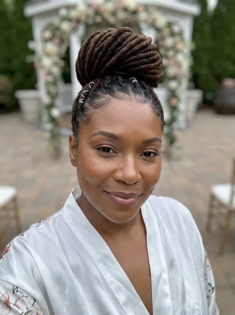 Wedding Dreadlock Styles For Black Women
