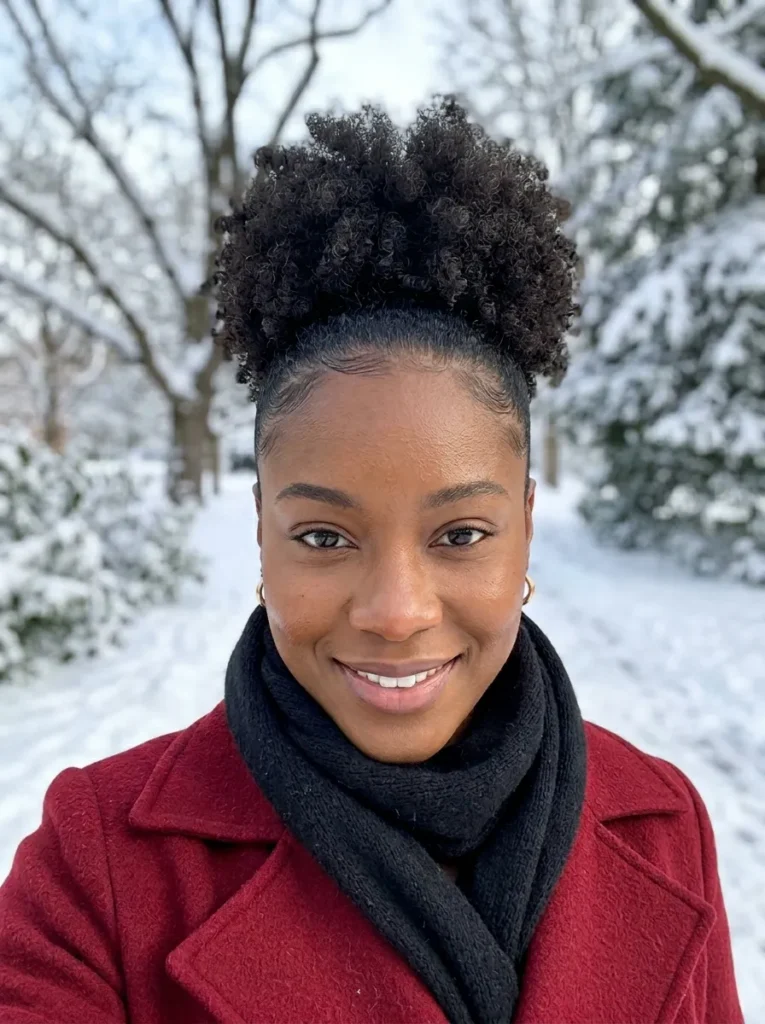 Winter Hairstyles For Natural Hair