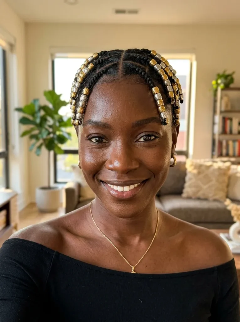 X-Patterned Accent Braids