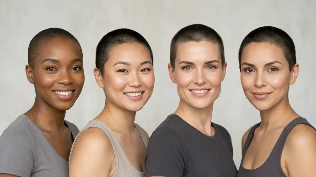 Which Face Shape Suits a Buzz Cut
