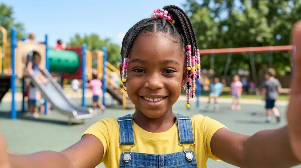 20 Braided Ponytail Hairstyles for Black Kids You'll Love