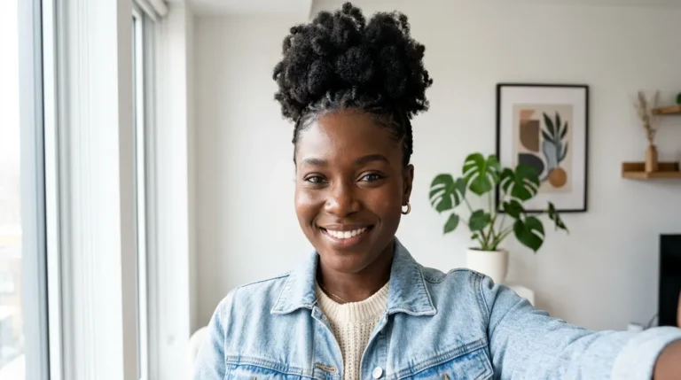 20 Gorgeous Puff Hairstyles for Black Women with Braids