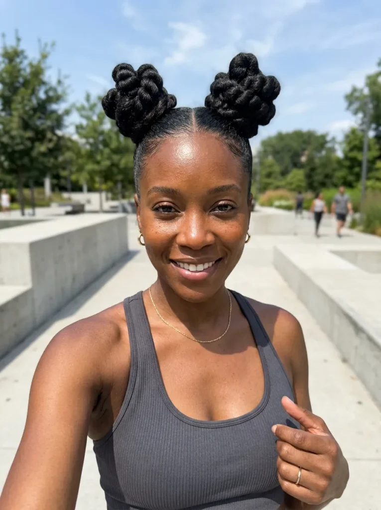 Bantu Knots Meets Buns