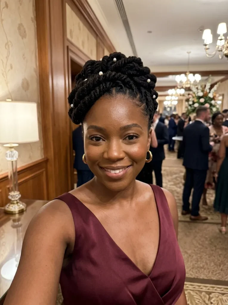 Barrel Twist Updo
