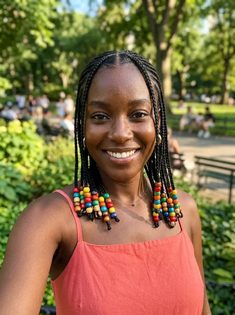 Beaded Fulani Braids
