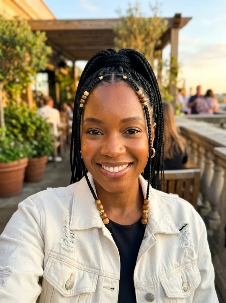 Beaded Fulani Ponytail