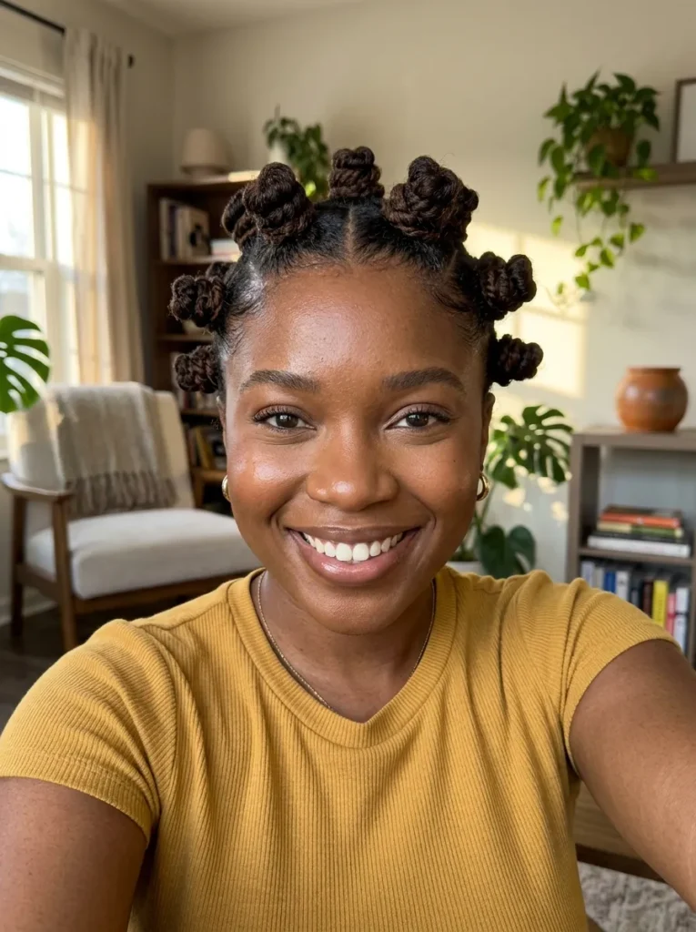 Beautiful Bantu Knots