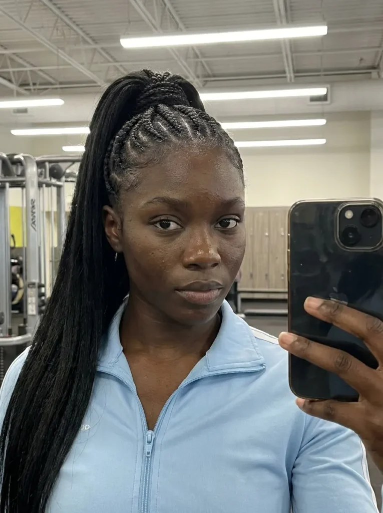 Braided Base High Pony