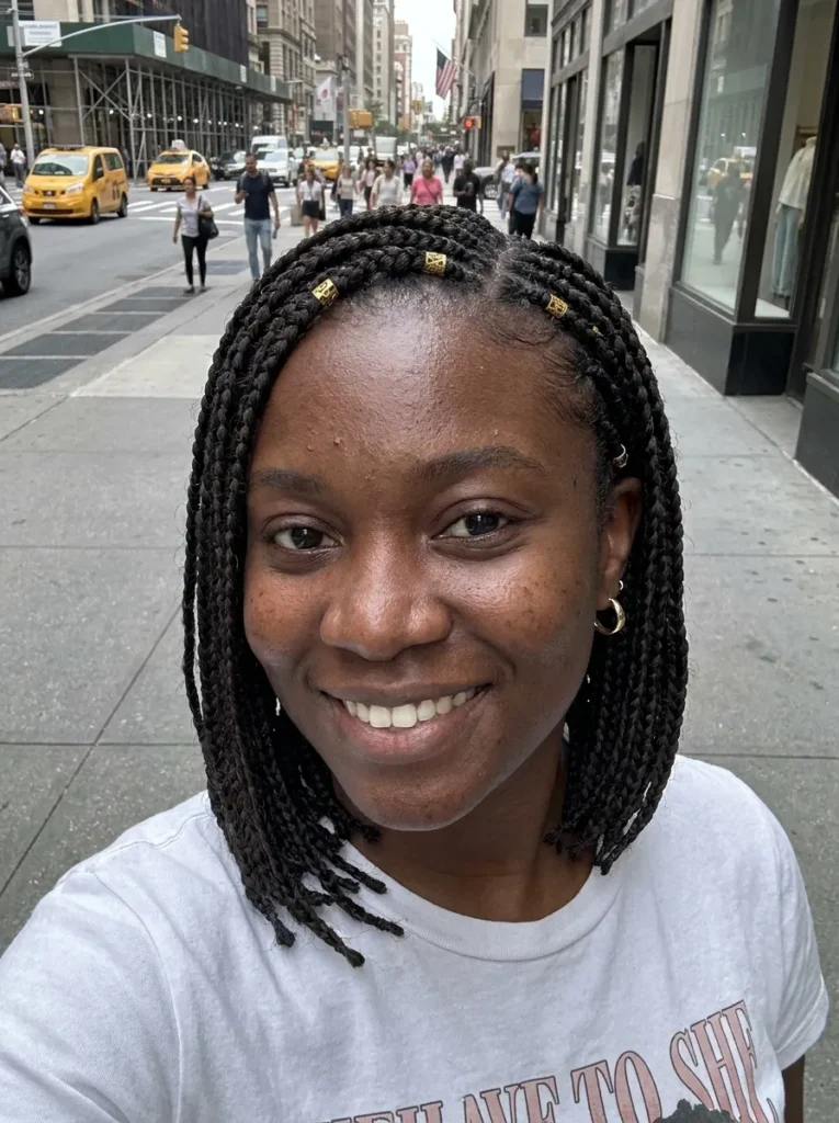 Braided Bob with Cuffs