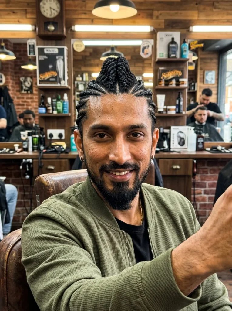 Braided Faux Hawk