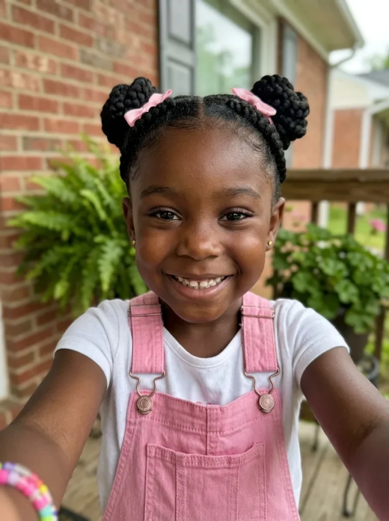 Braided Pigtail Buns