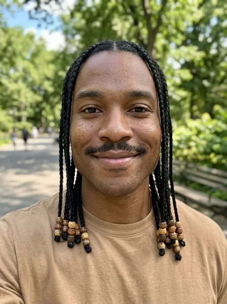 Braids With Beads