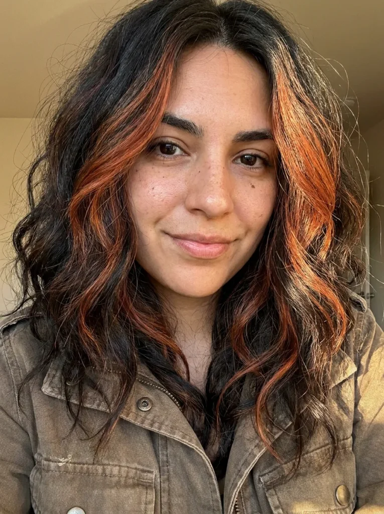 Bright Copper Balayage