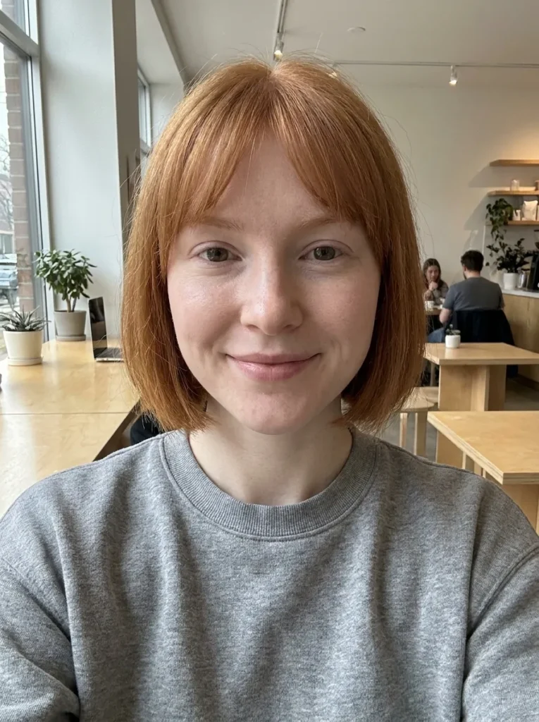 Bright Ginger Bob