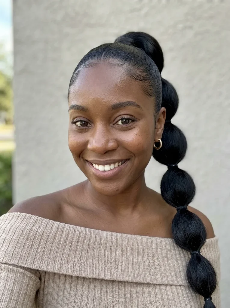 Bubble Ponytail