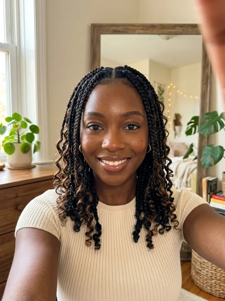 Butterfly Box Braids