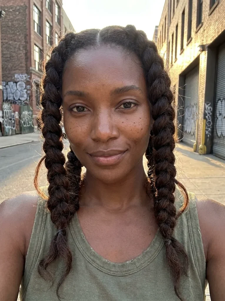 Butterfly Braid Pigtails