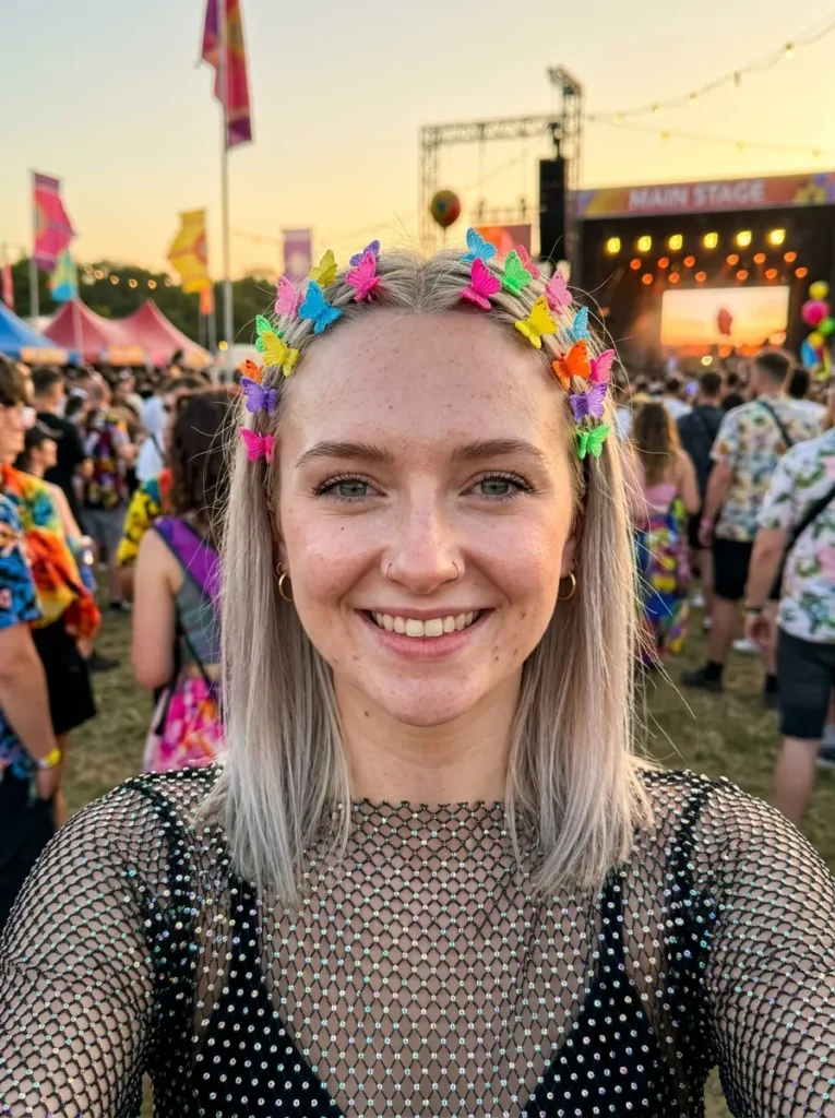 Butterfly Clip Crown