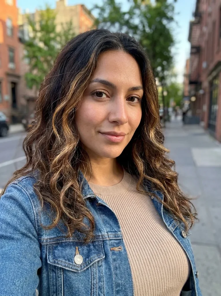 Caramel Hair Dye Ideas Highlights