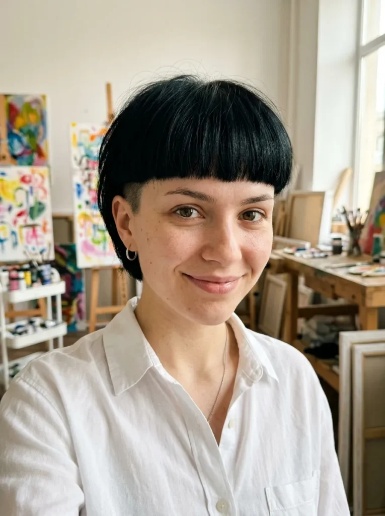 Choppy Bowl Cut