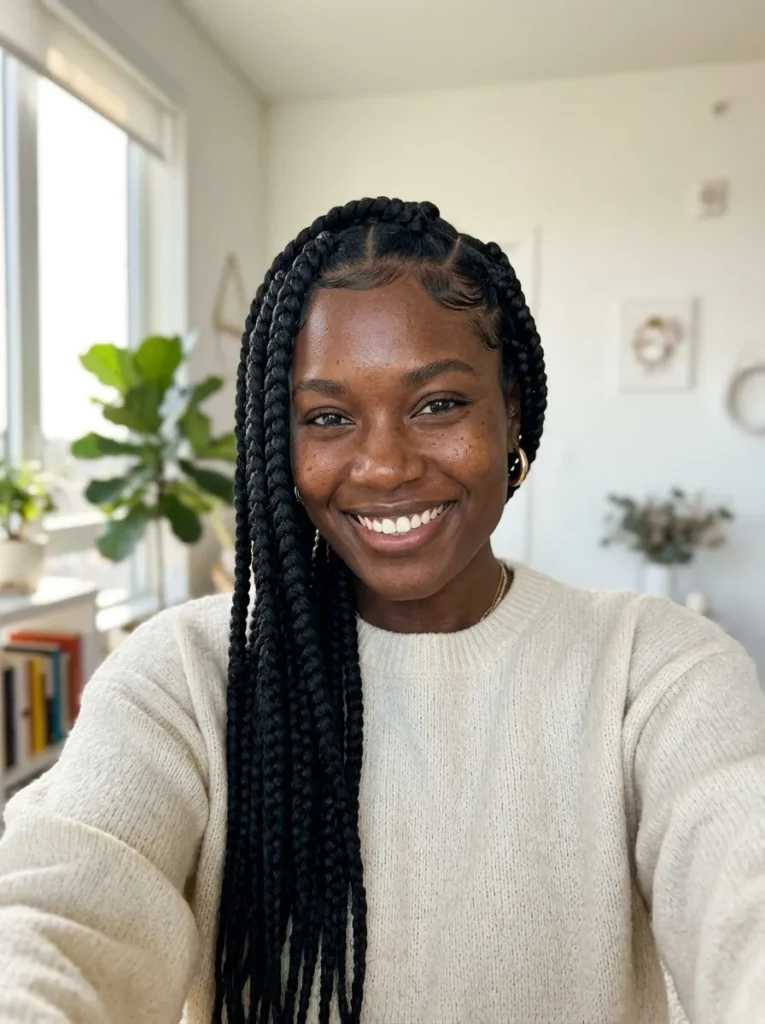 Chunky Box Braids