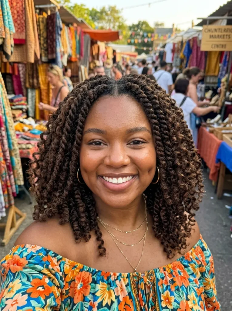 Chunky Mixed Texture Twists