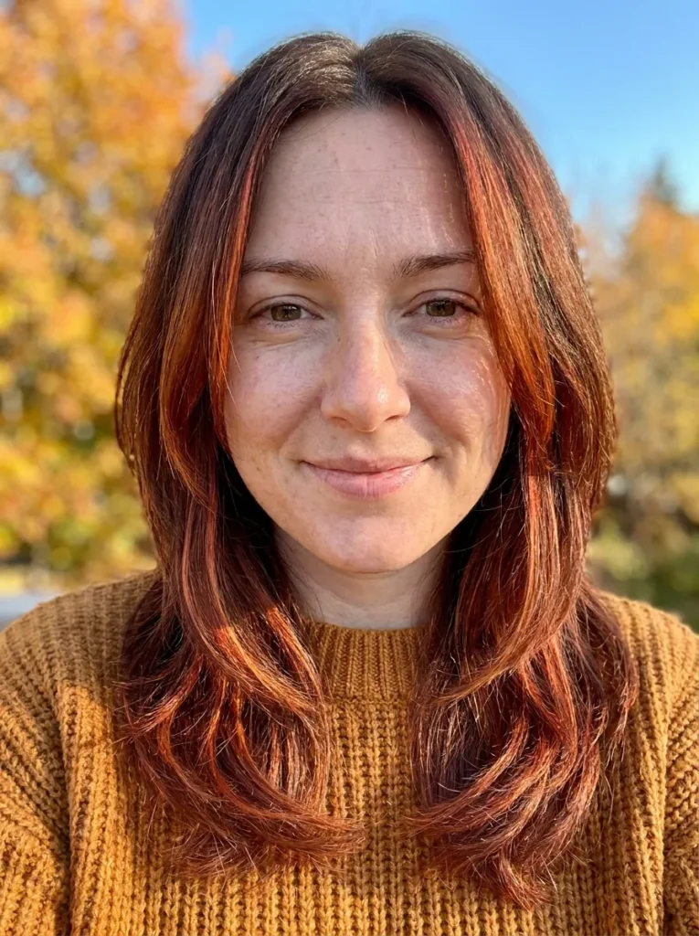 Cinnamon Spice Balayage