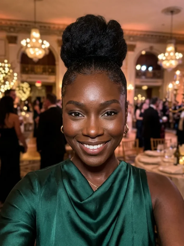 Classic Formal Natural Hair Updos