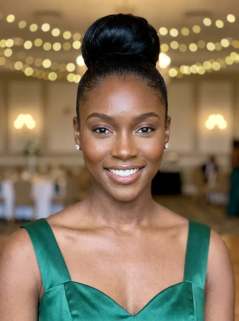Classic High Prom Bun
