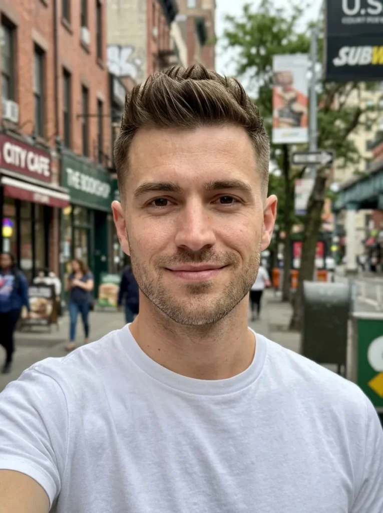 Classic Short Faux Hawk
