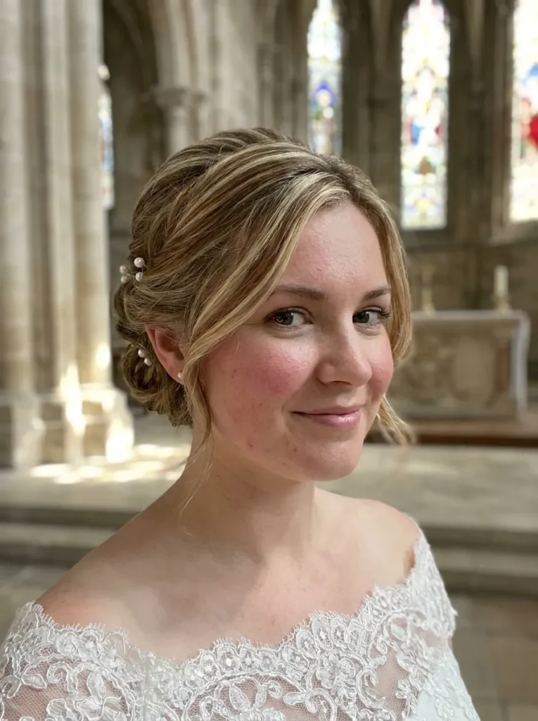 Classy Updo Hairstyles for Weddings