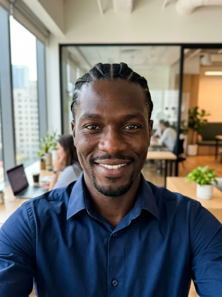 Clean Straight Cornrows