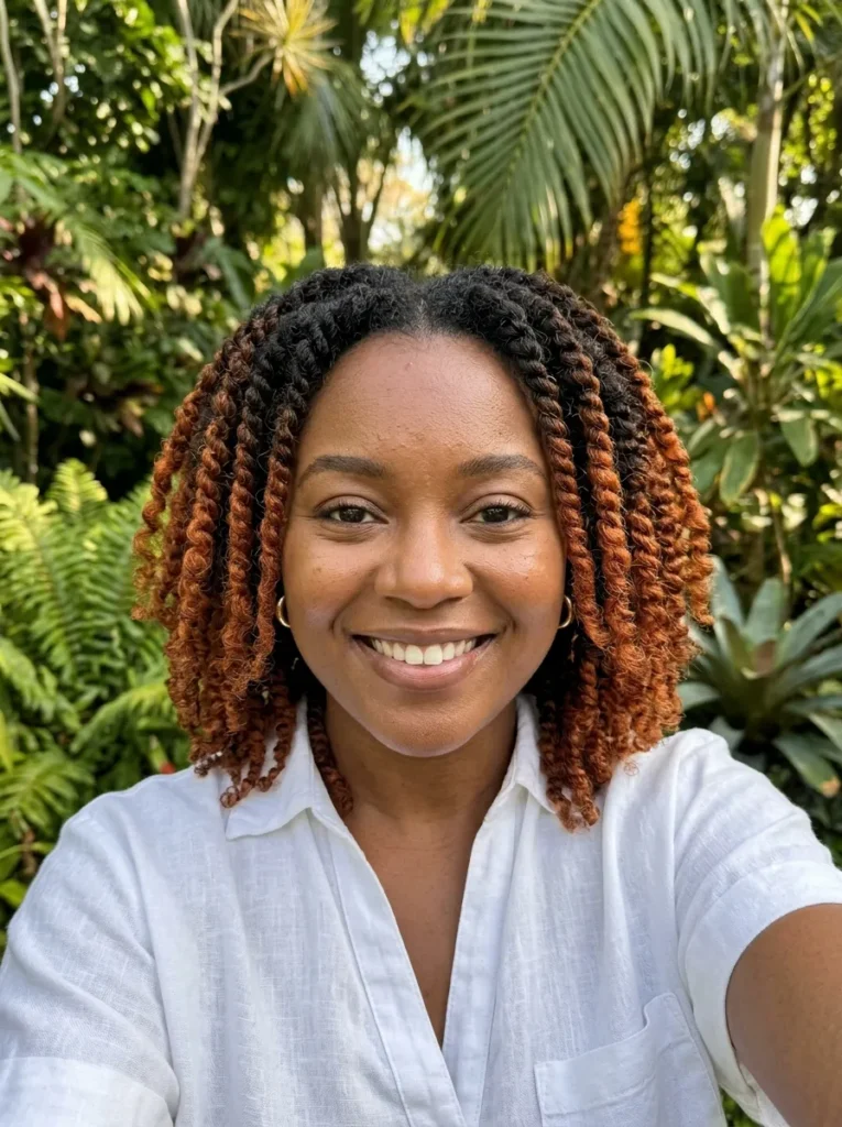 Colored Ombre Twists