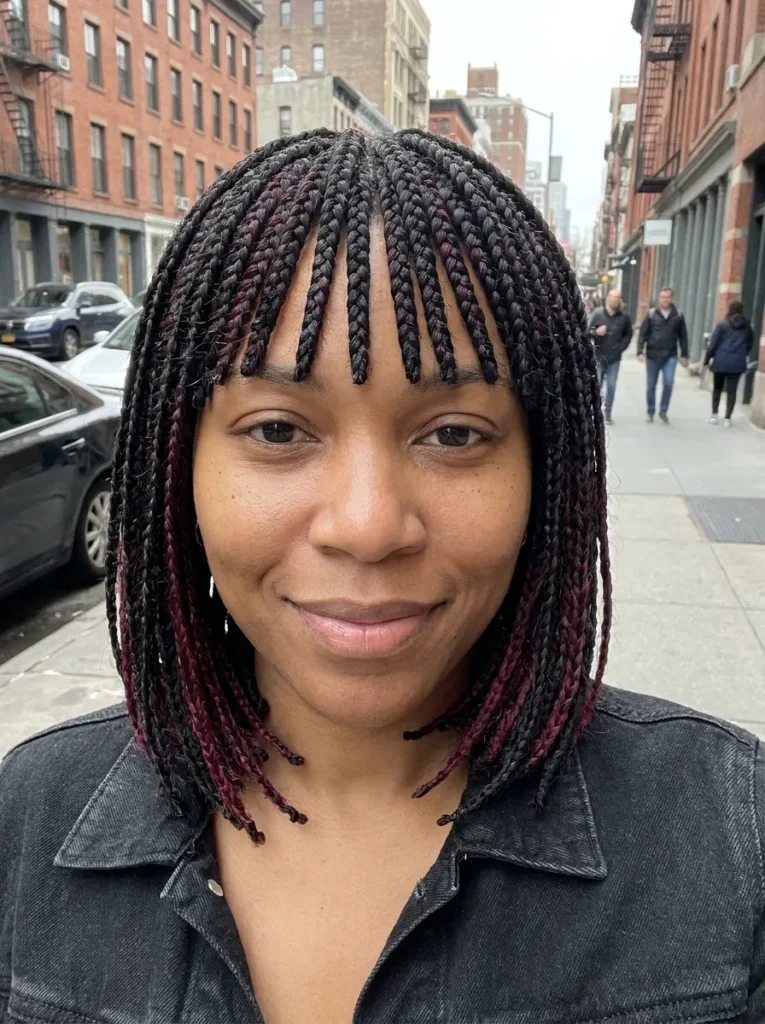 Colorful Peekaboo Highlights