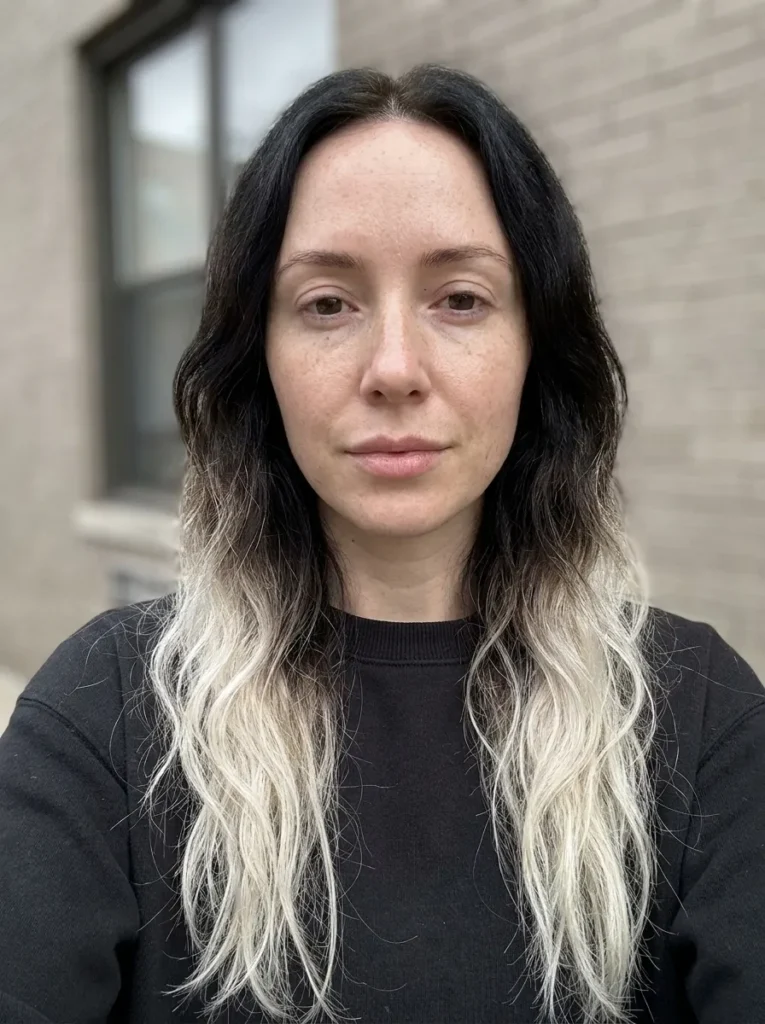 Cool Platinum Ombre