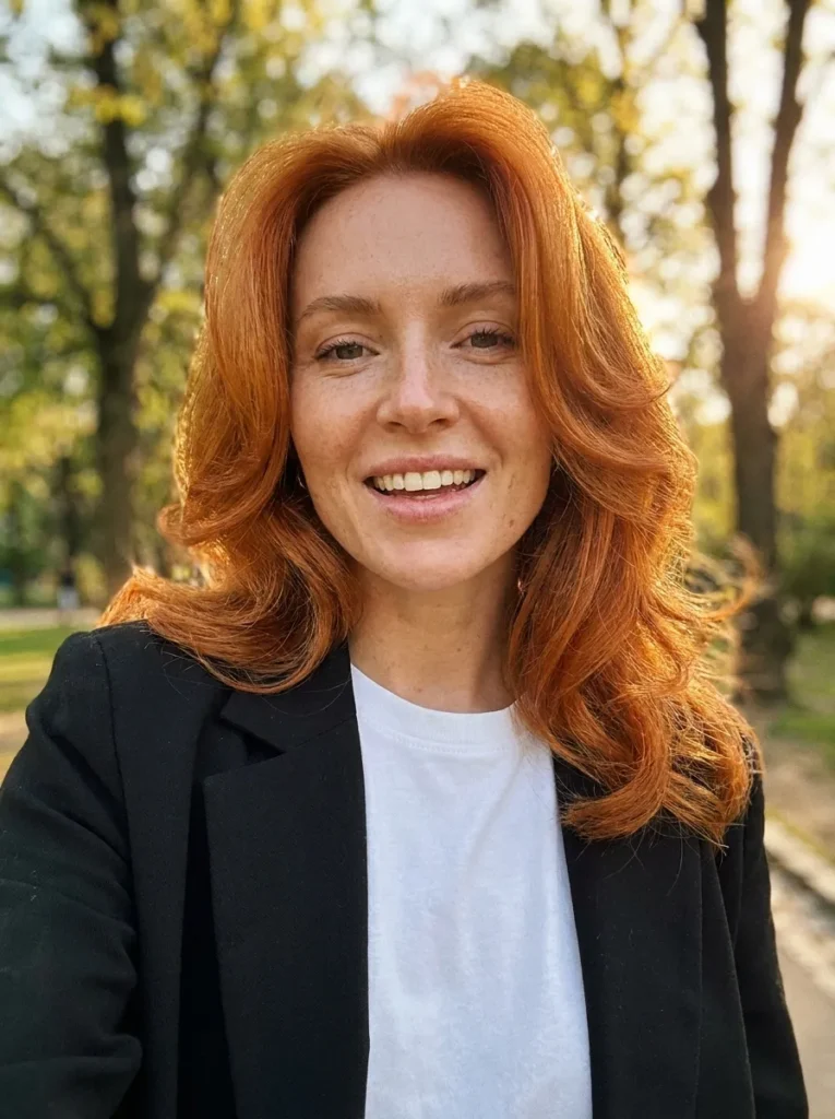 Copper Color for Long Hair