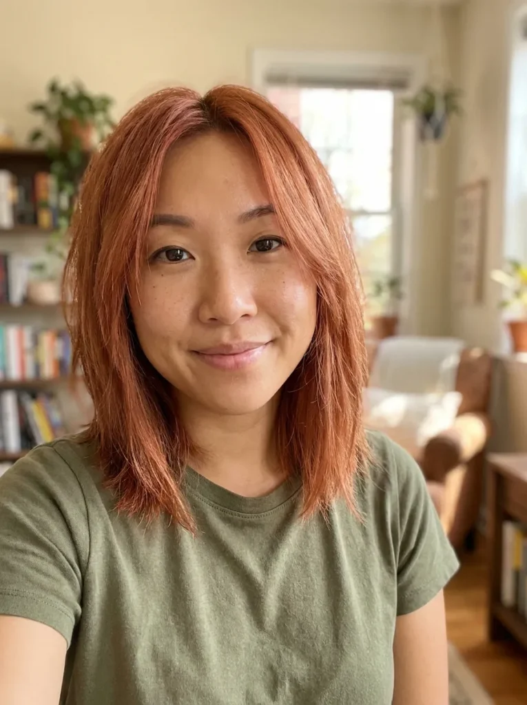 Copper Spun Feathered Lob