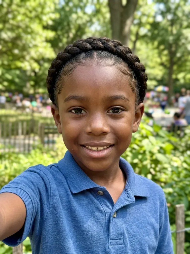 Crown Braid Style
