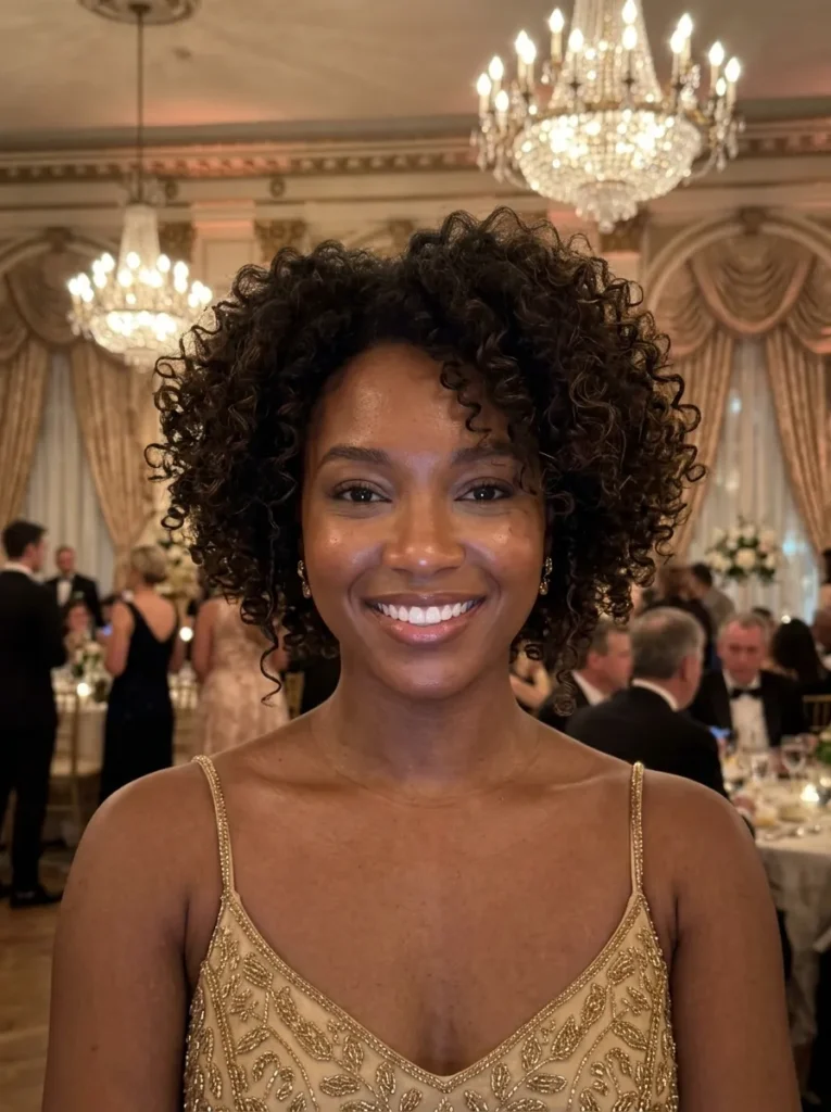 Curly Faux Bob