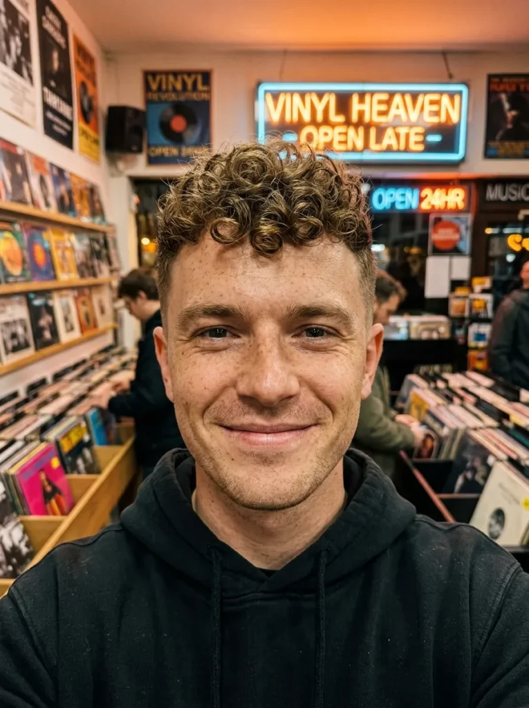 Curly Faux Hawk