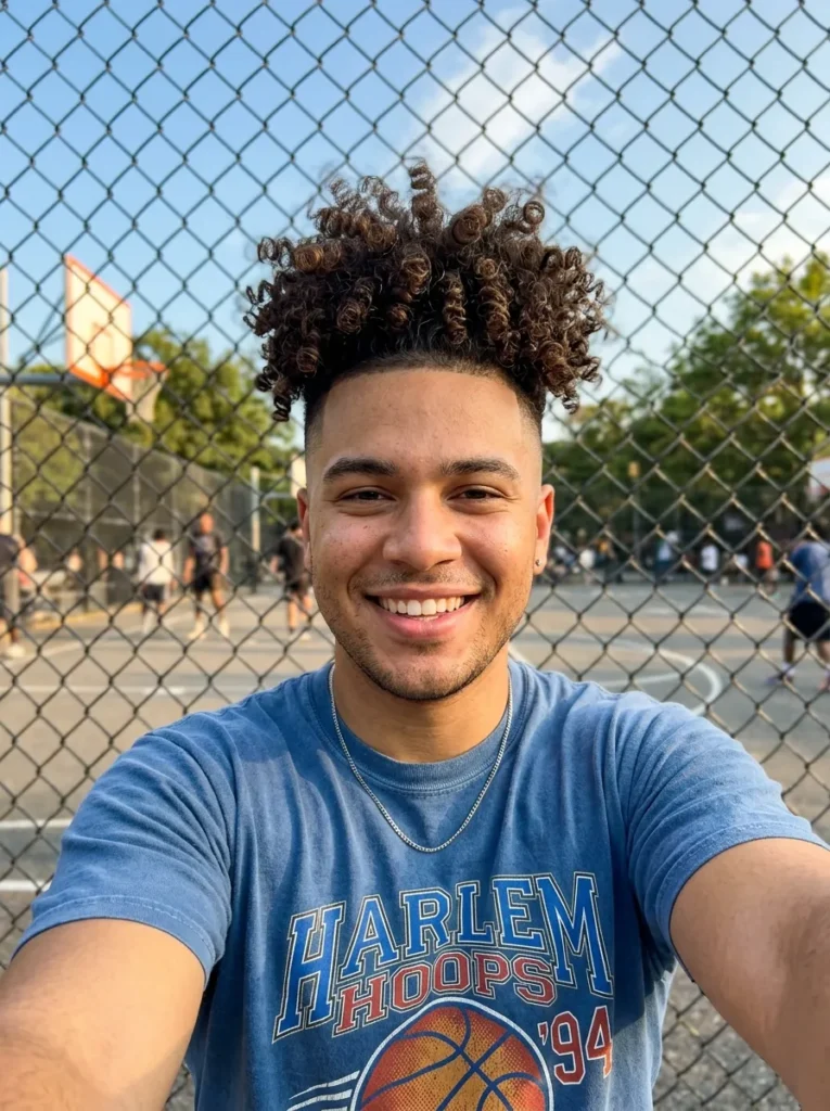 Curly High Top